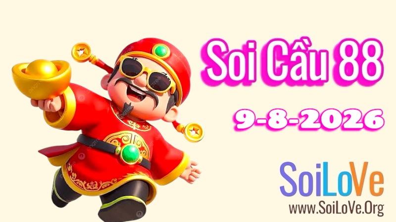 Soi Cầu 88 Ngày 09/8/2026