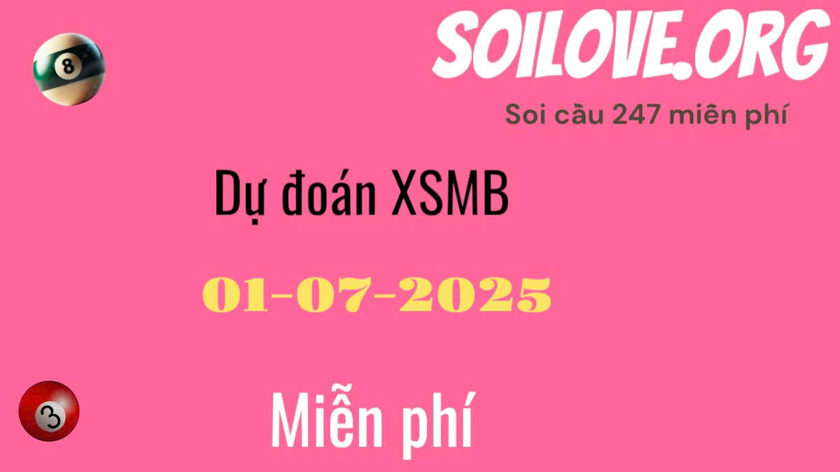 Soi cầu 88 chốt số ngày 01/07/2025