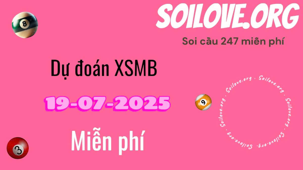 Soi cầu 88 chốt số ngày 19/7/2025