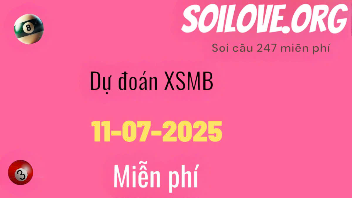 Soi cầu 88 chốt số ngày 11/7/2025