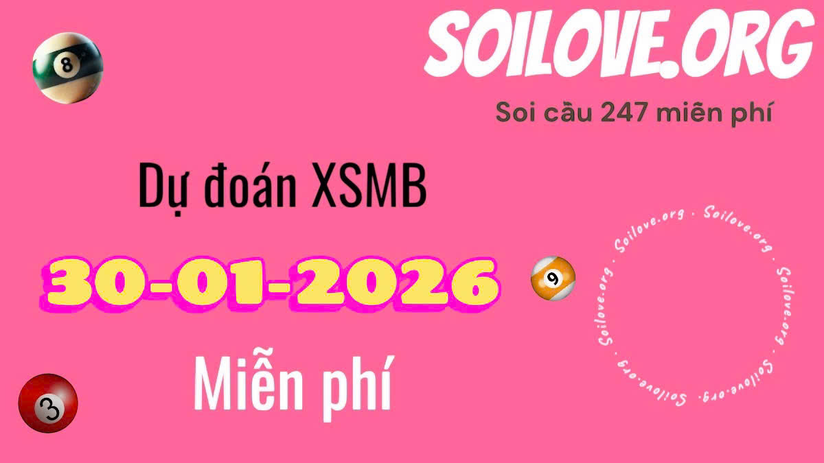 Soi cầu 88 ngày 30/01/2026