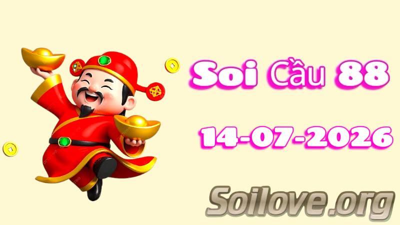 Soi cầu 88 ngày 14-7-2026
